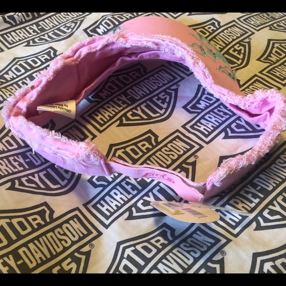 NWT Live to Ride biker visor pink with blue flames - Picture 3 of 9